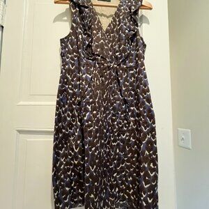 Animal print sheath